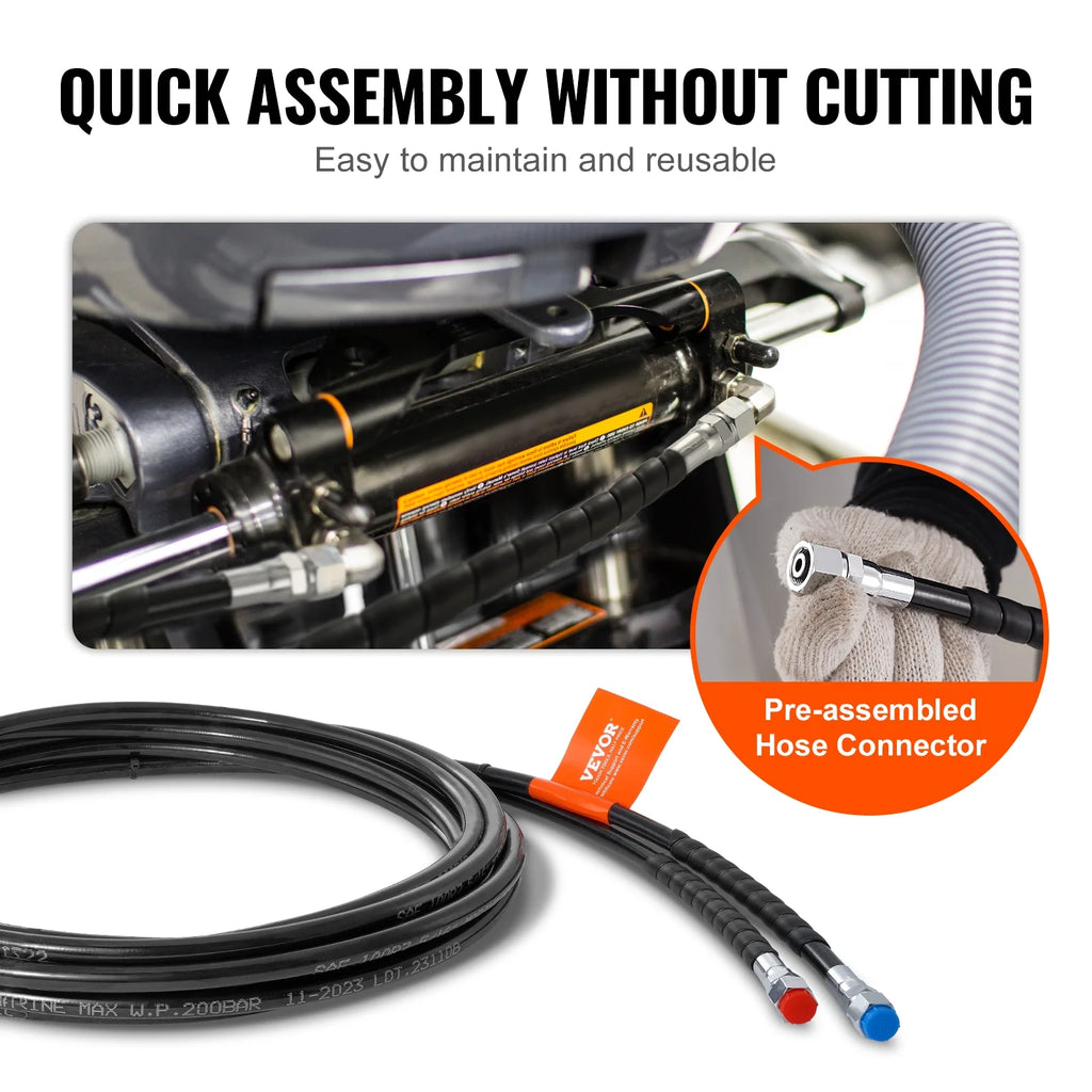 20 ft Hydraulic Steering Hose F31841
