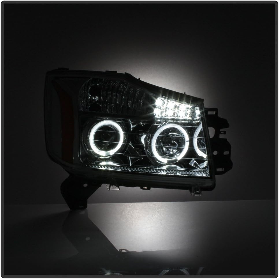 LED Dual Halo Headlights Headlamps H19822