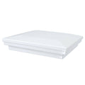 Gloss White Flat Pyramid Post Cap N291487