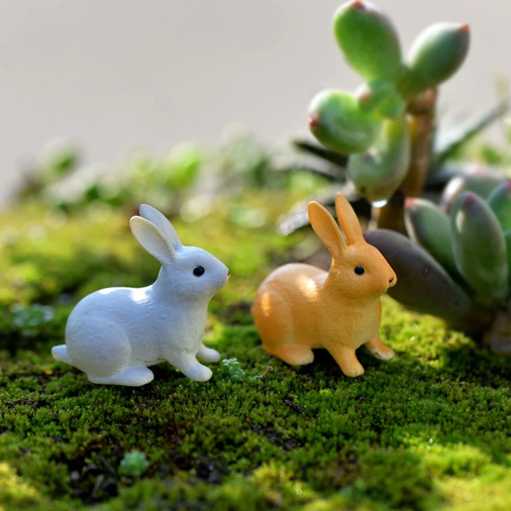 Rabbit Miniature Landscape DIY Garden Decor Ornament C652167