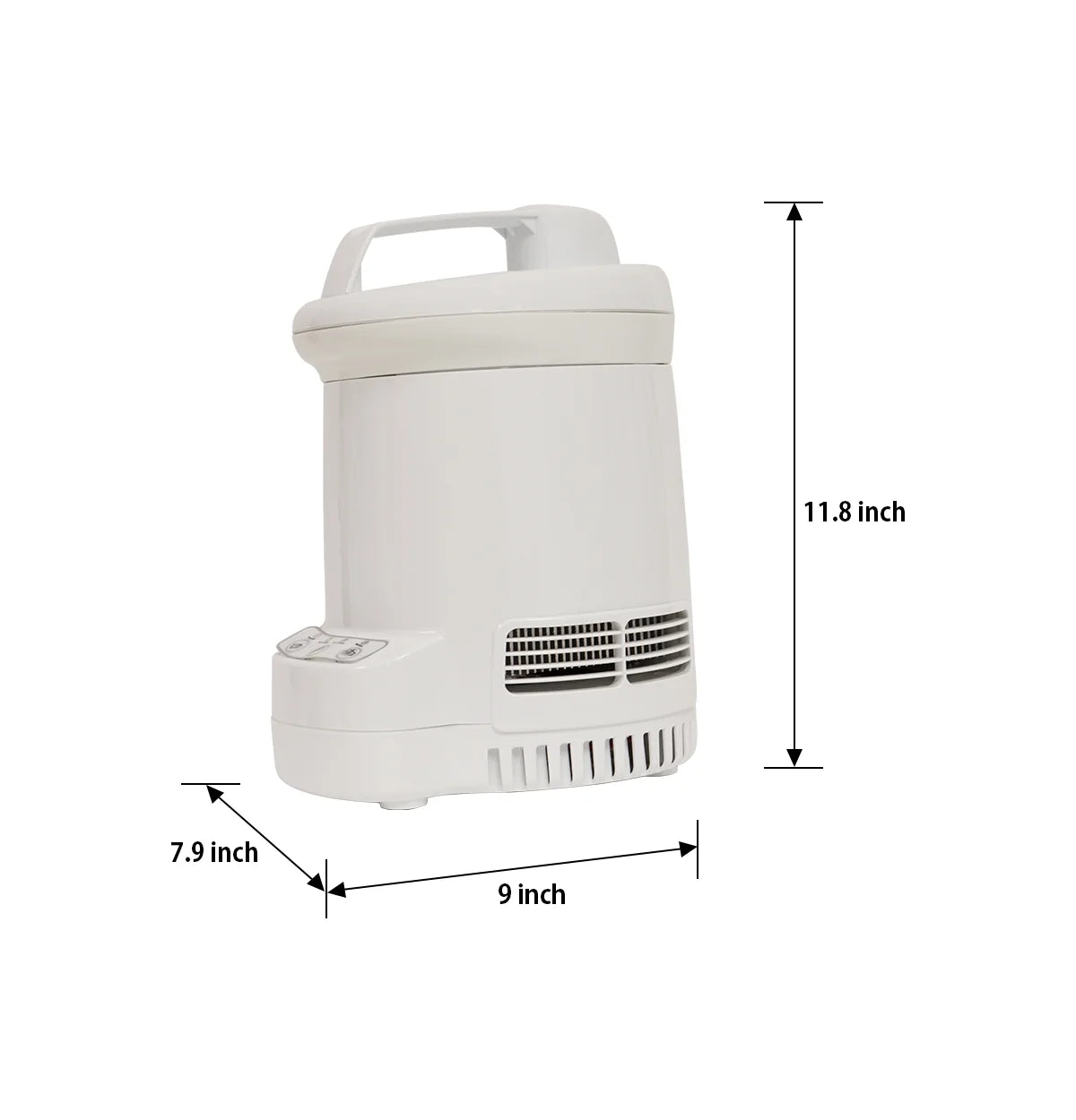 1.2Liter White Ice Cream Maker N1610