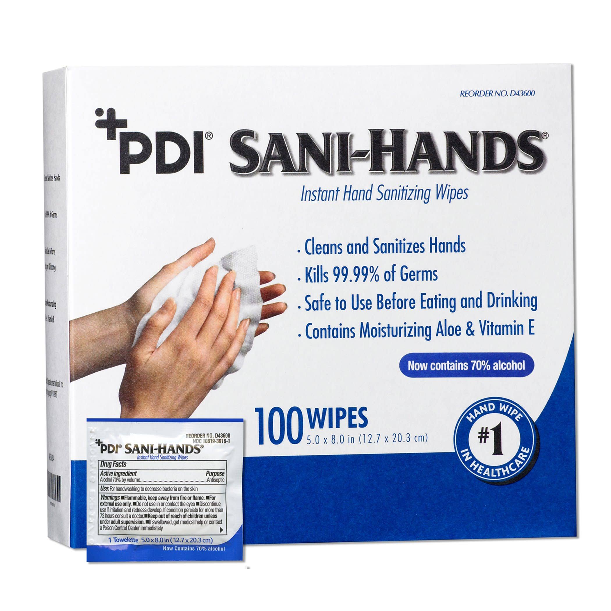 Sani-Hands ALC Hand Wipes K24954