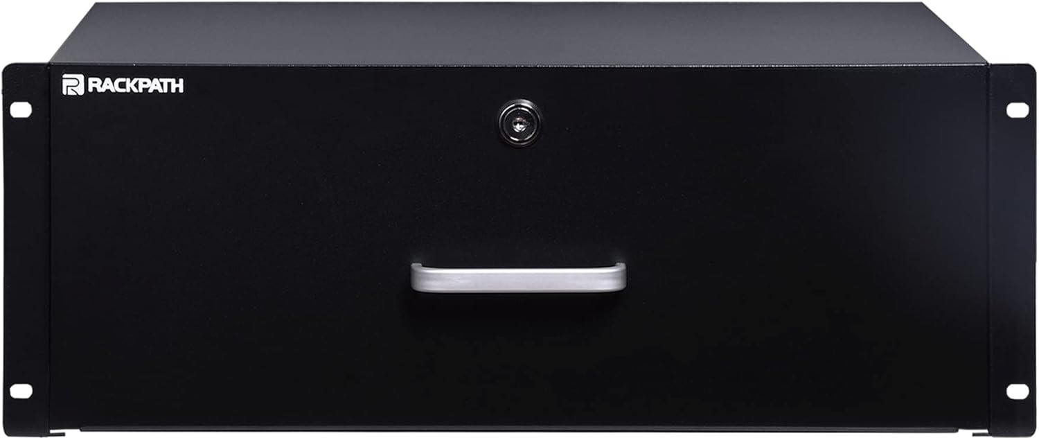 4U Rack Mount Drawer with Lock and Key Pack of 2 A295149