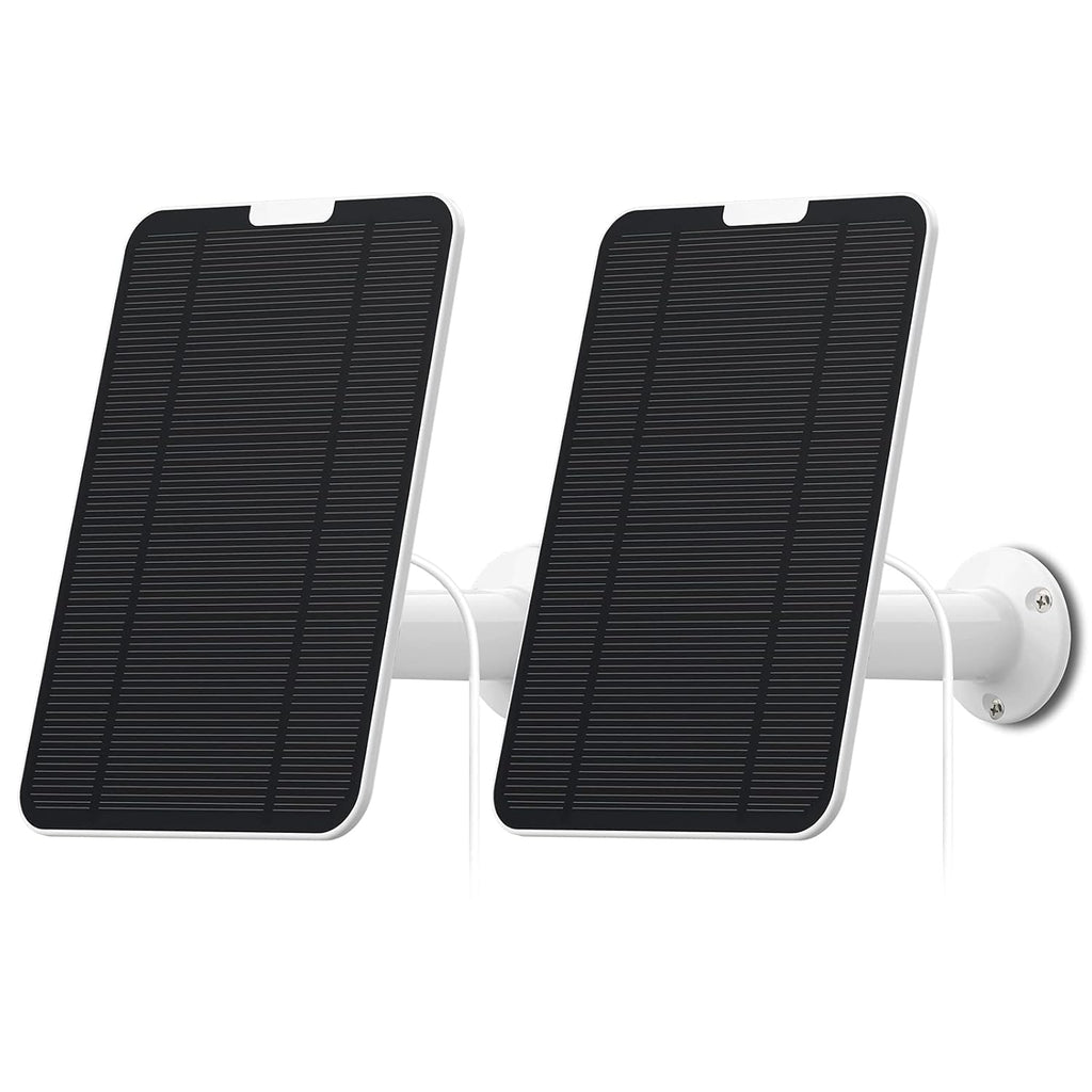 Solar Panel with Wall Mount, IP65 Weatherproof, 13.1ft Power Cable B999829