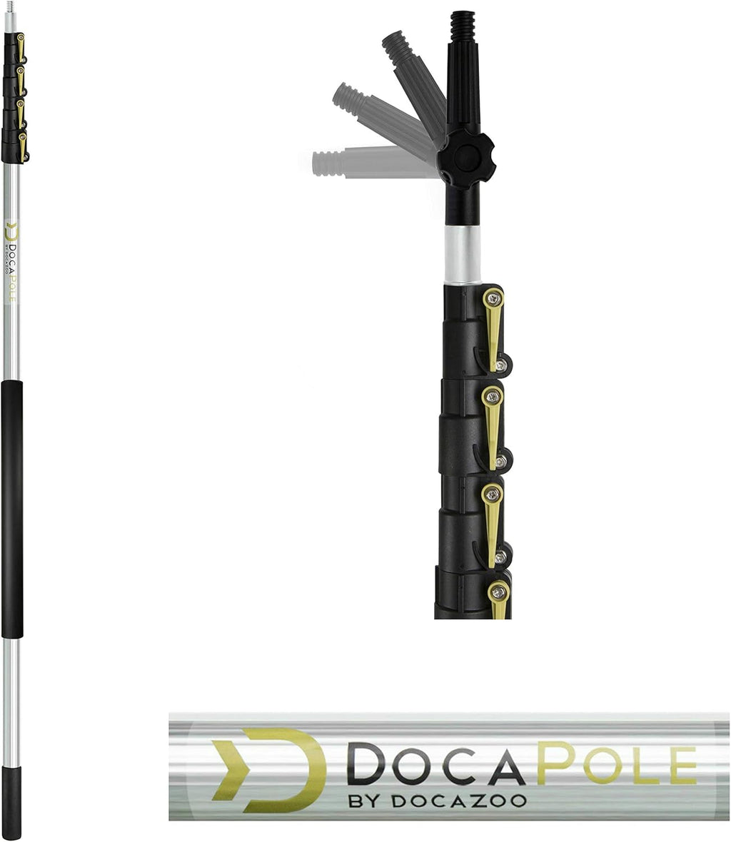 Deck Brush with Extension Pole, Pack of 2 H261